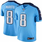 Nike Tennessee Titans #8 Marcus Mariota Light Blue Team Color NFL Vapor Untouchable Limited Jersey,baseball caps,new era cap wholesale,wholesale hats